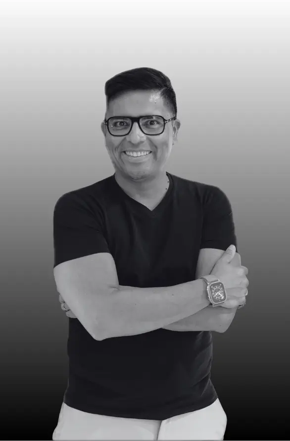 Portrait de Pierre Grilliere, architecte d’intérieur et cofondateur de RC Design Intérieur à Antibes