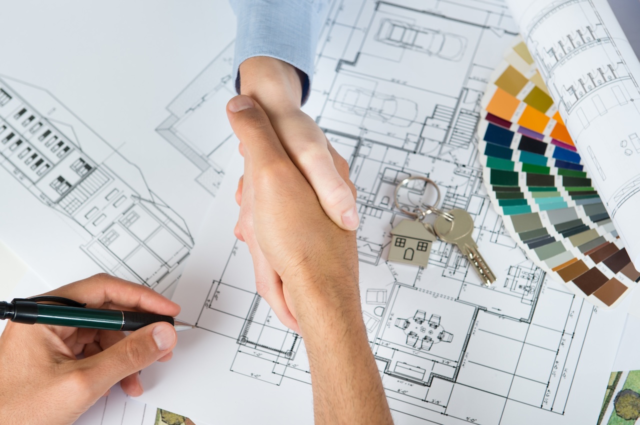 Image de plan et de projet d'architecture à Antibes