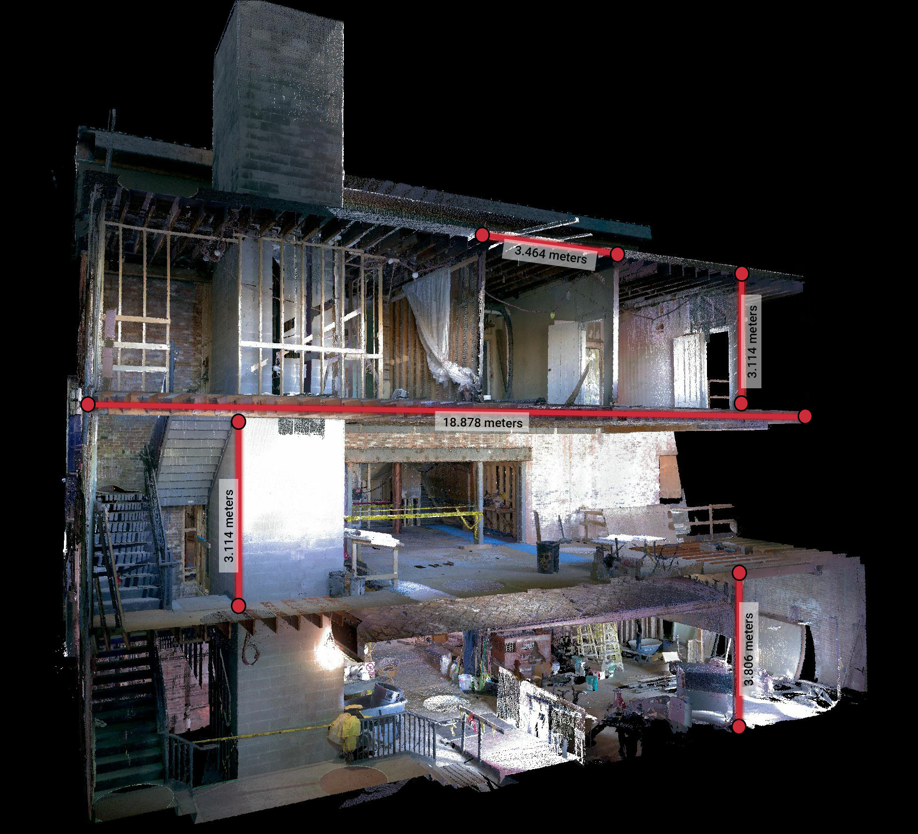 Scan 3D Leica BLK360 utilisé par RC Design Intérieur à Antibes pour relevé 3D