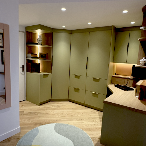 Aménagement sur mesure chambre – optimisation espace Antibes